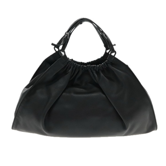 GUCCI Hand Bag Leather Black Silver 001 4335 Auth yk15437 - Picture 2 of 16